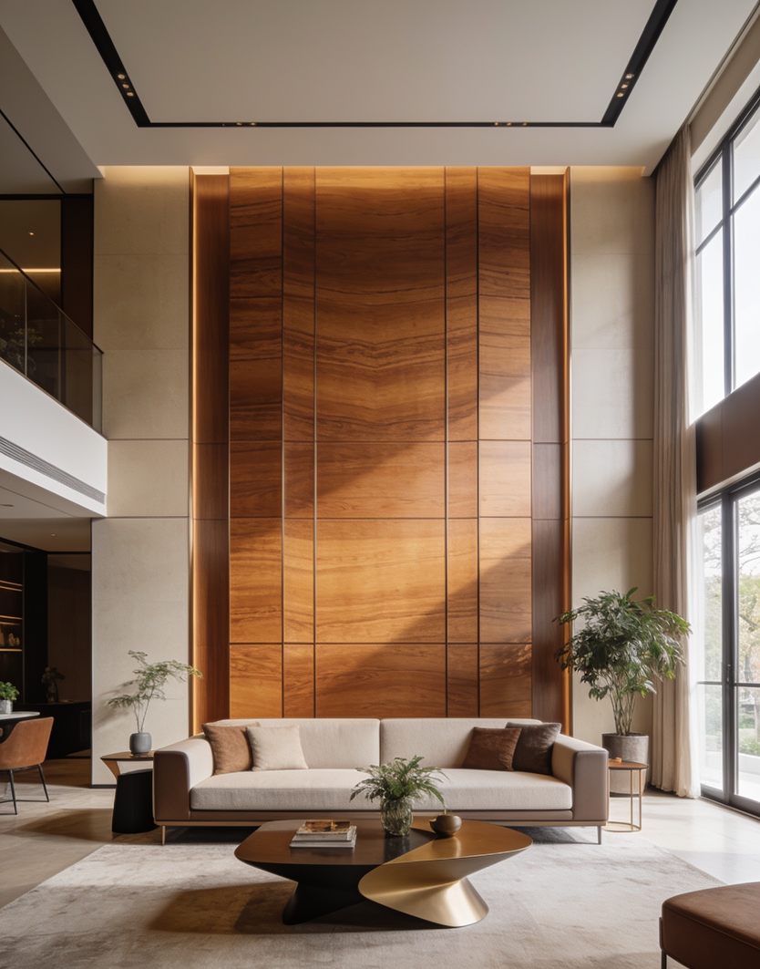 Creating Statement Walls in Living Areas